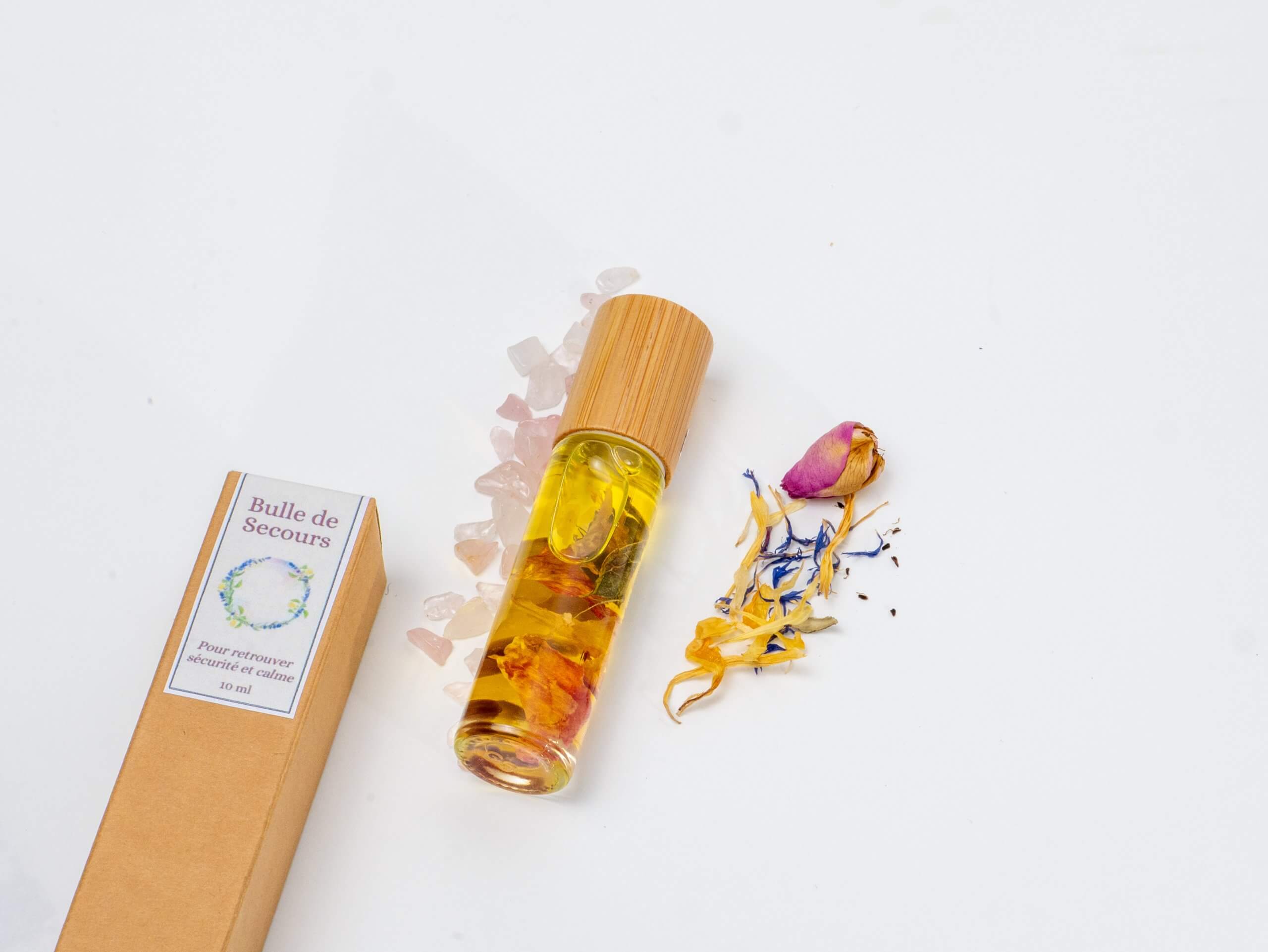 Roll on huile essentielle - bulle de secours - Audrey Maurel