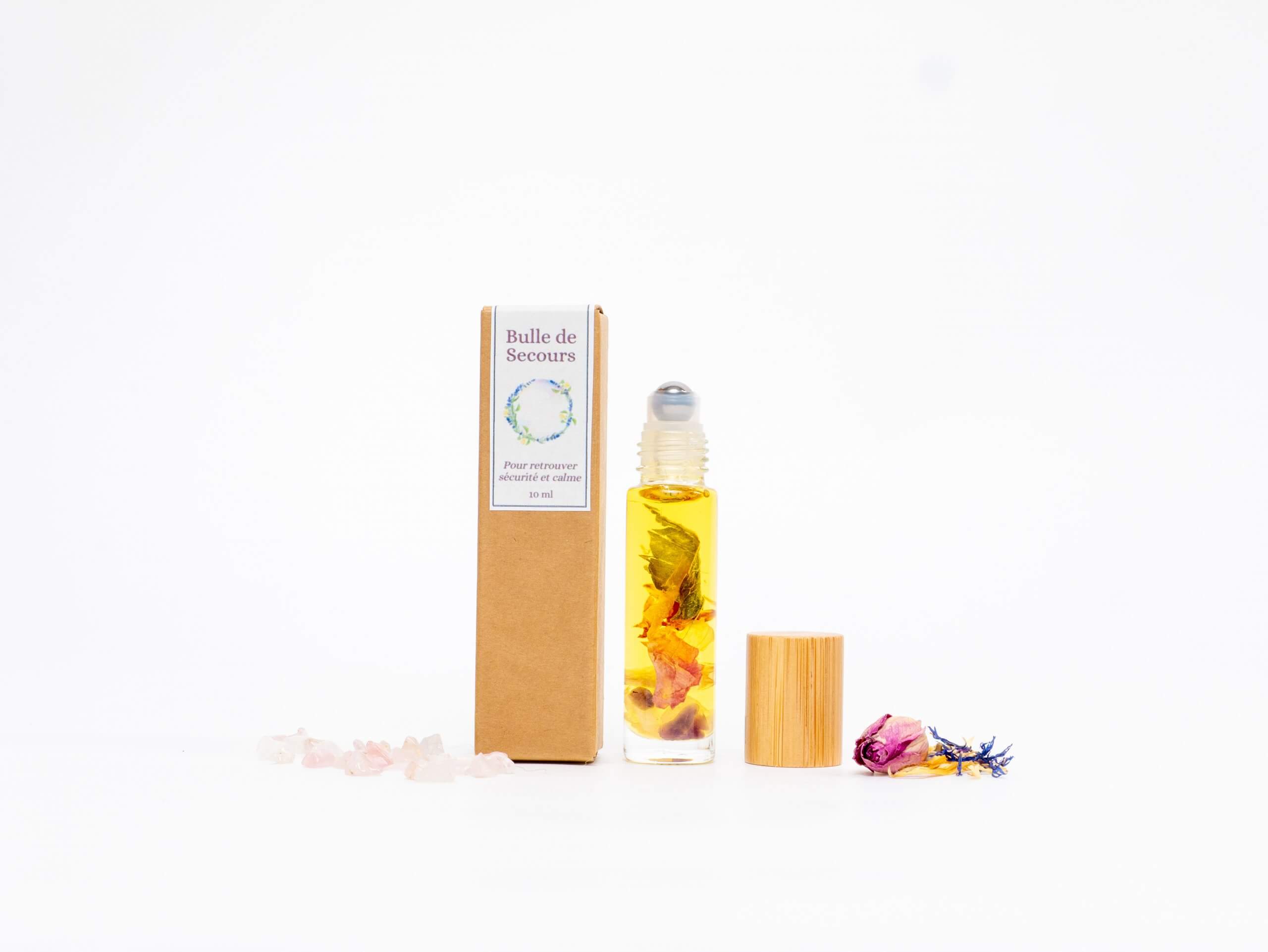 Roll on huile essentielle - bulle de secours - Audrey Maurel